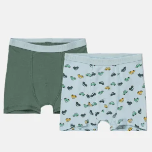 New Boxershorts I Bomull Liten Gutt Barn Undertøy