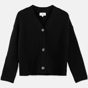 New Cardigan Med Struktur Dame Kapsel