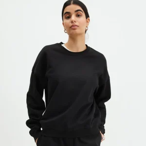 Sale Crewneck Genser Bomull Dame Gensere