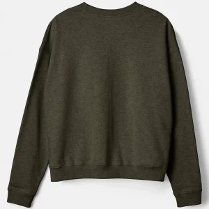 Fashion Crewneck Genser Bomull Dame Gensere
