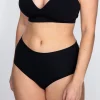 Store High Waist Truse Bomull, Uten Strammende Strikk Dame Truser