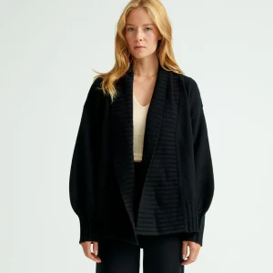 Cheap Oversized Cardigan Merinoull Dame Sommerull