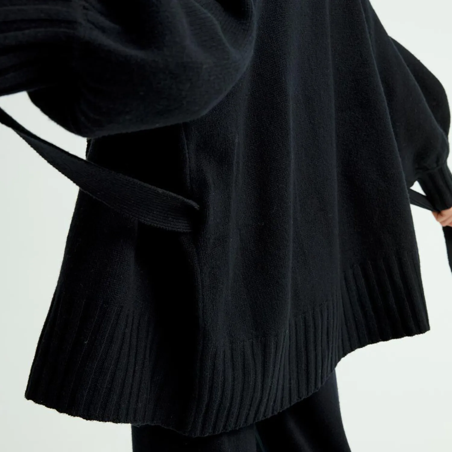 oversized_cardigan_merino_3-4.webp Discount Oversized Cardigan Merinoull Dame Loungewear