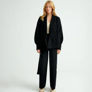 Cheap Oversized Cardigan Merinoull Dame Sommerull