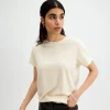 Flash Sale T-Skjørte Bomull Regular Fit Dame Kapsel