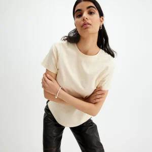 Cheap T-Skjørte Bomull Regular Fit Dame Loungewear