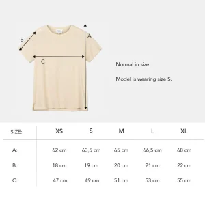 Cheap T-Skjørte Bomull Regular Fit Dame T-Skjorter