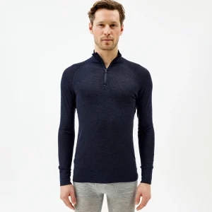 Cheap Ulltroye Herre Merinoull Zip Mann Ullundertøy