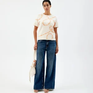 Cheap Vendbar Kortermet Genser Dame Loungewear